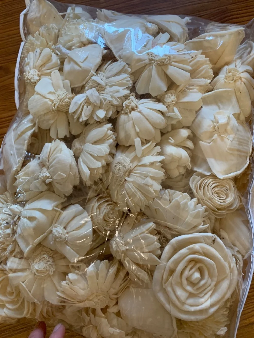 Threshold Shola White Flower Vase Filler - 4-5 boxes
